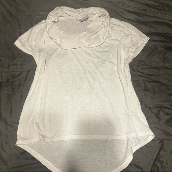 White Flowy Shirt Blouse - Picture 1 of 3